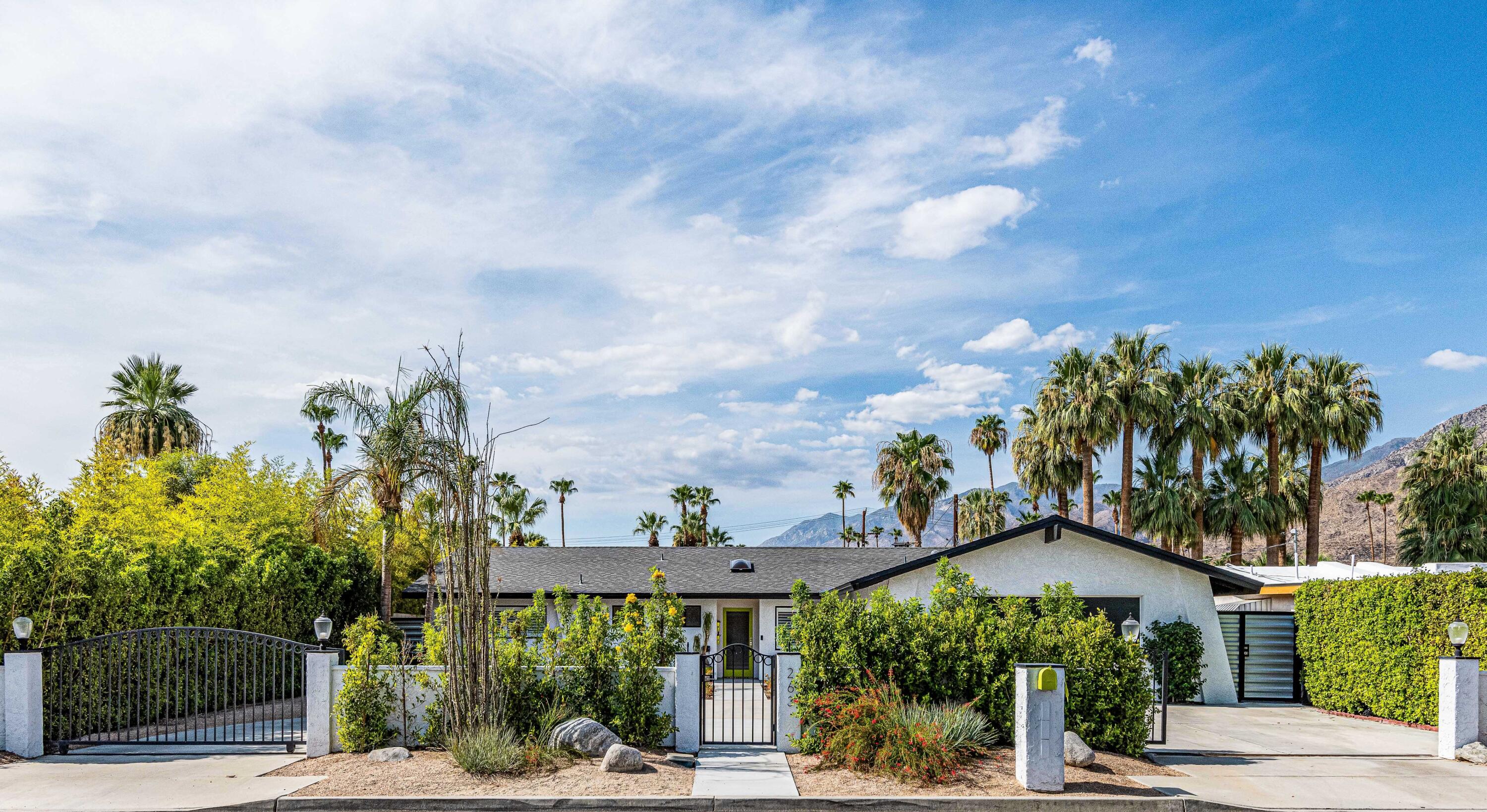 263 East Morongo Road Palm Springs, CA 92264 - Photo 29 of 29 a view of a house with palm tree