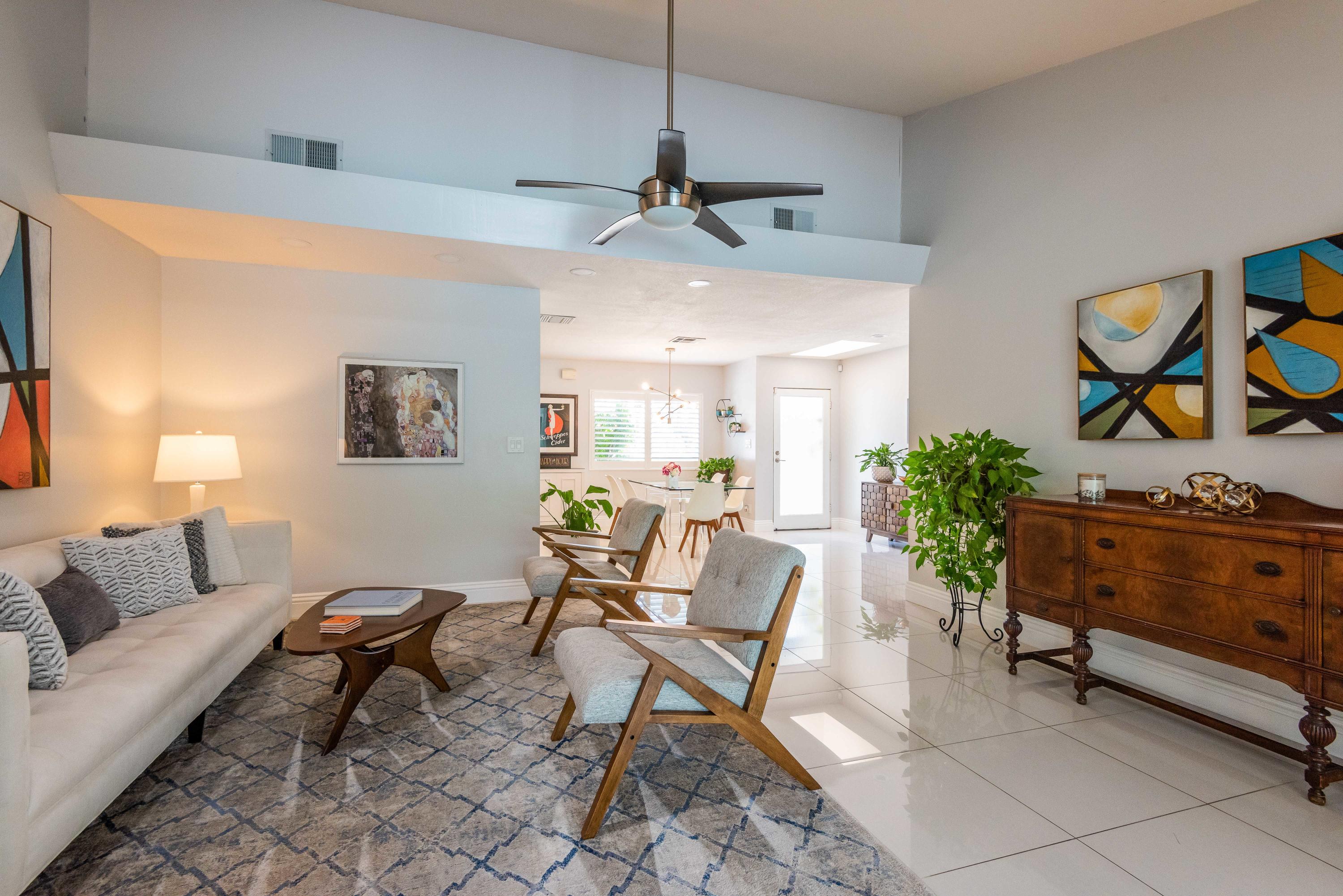 263 East Morongo Road Palm Springs, CA 92264 - Photo 5 of 29 a living room with furniture and a couch