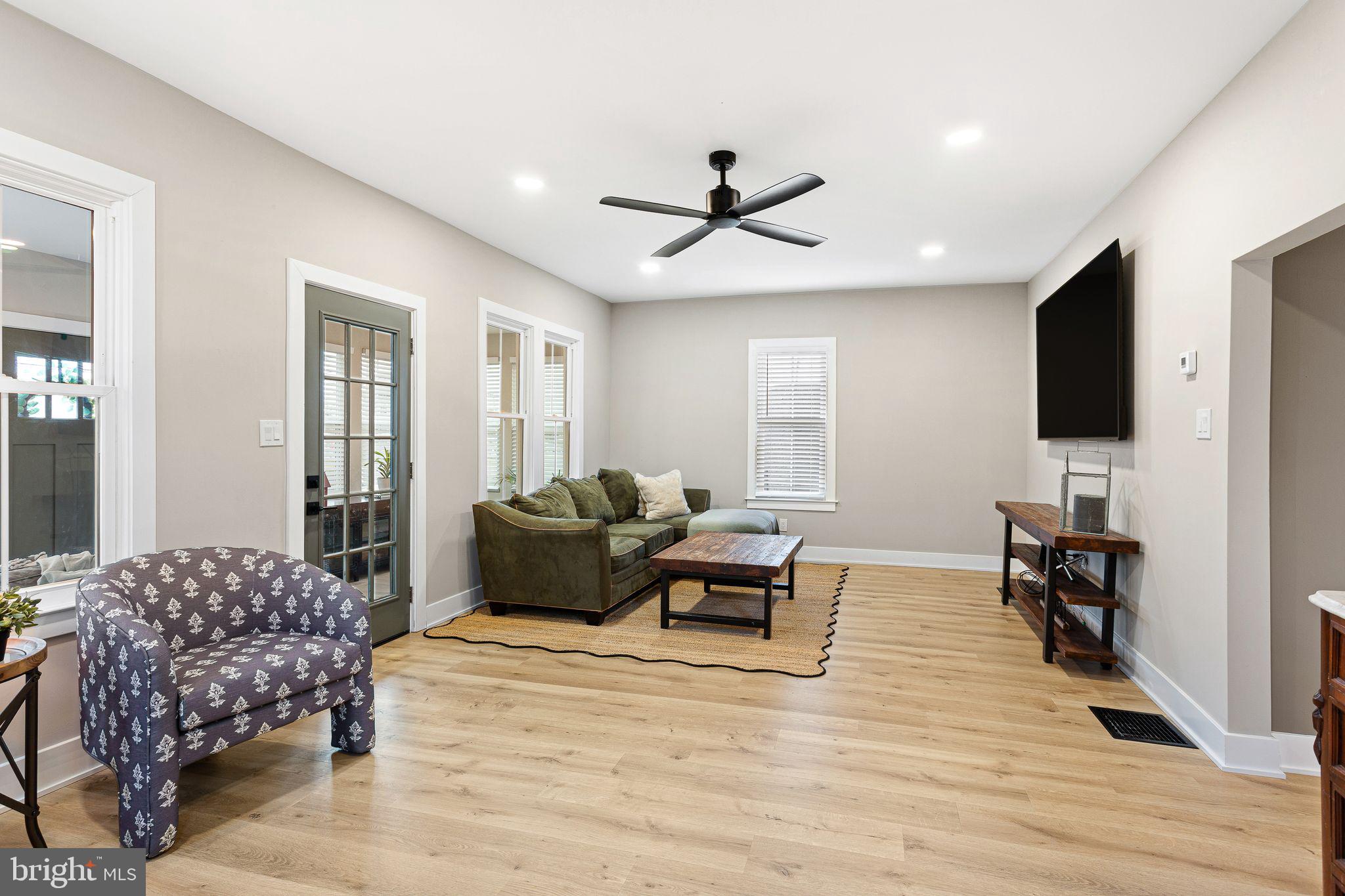1 Maple Avenue Haddon Township, NJ 08108 - Photo 15 of 87 a living room with furniture and a flat screen tv