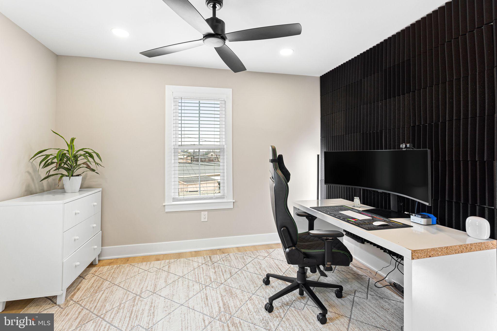 1 Maple Avenue Haddon Township, NJ 08108 - Photo 30 of 87 a view of a workspace with furniture and a window