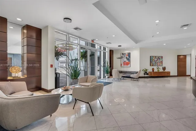 a view of a swimming pool with a plants