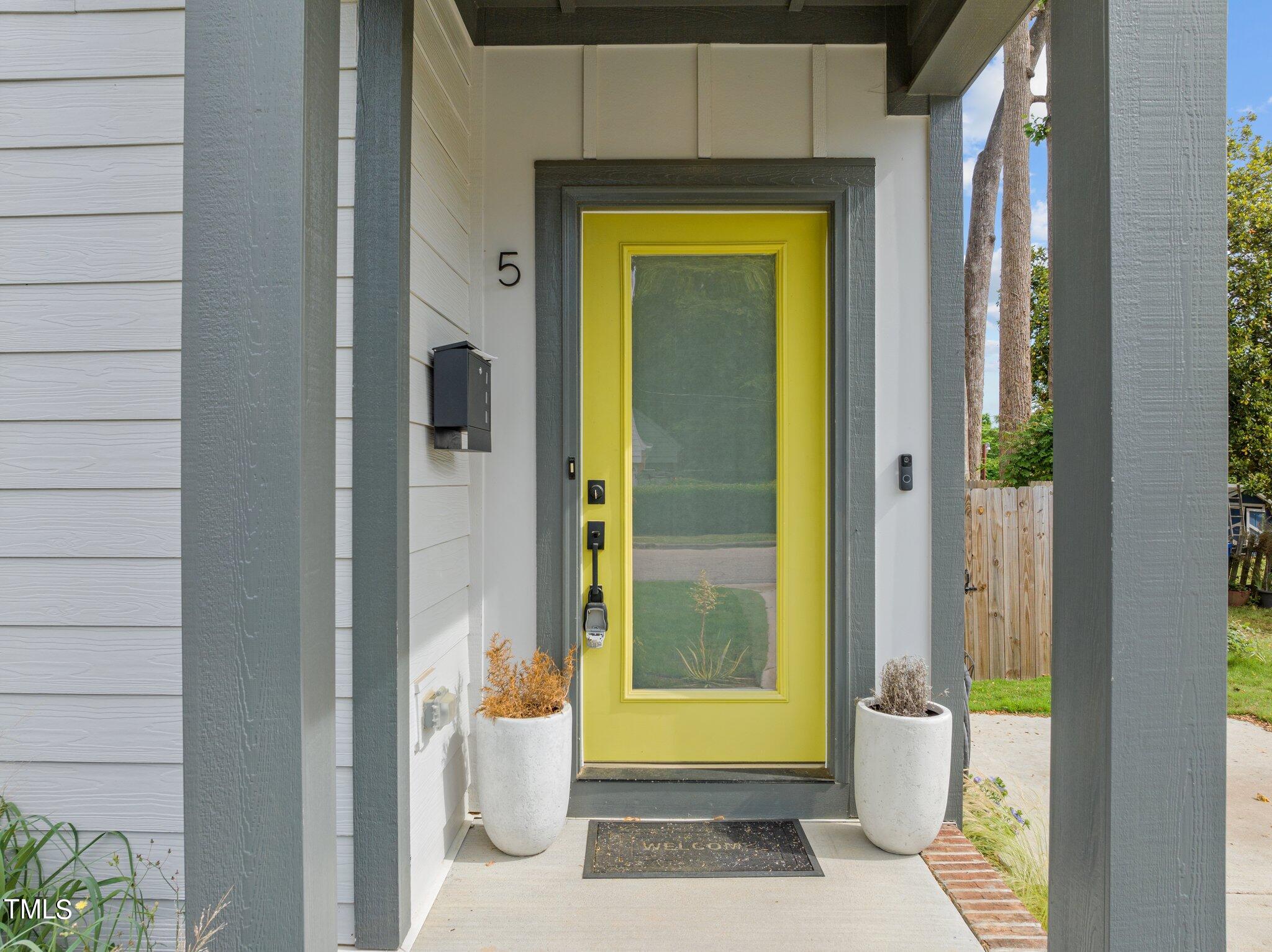 5 Bart Street Raleigh, NC 27610 - Photo 4 of 41 a view of front door