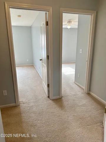 a view of front door