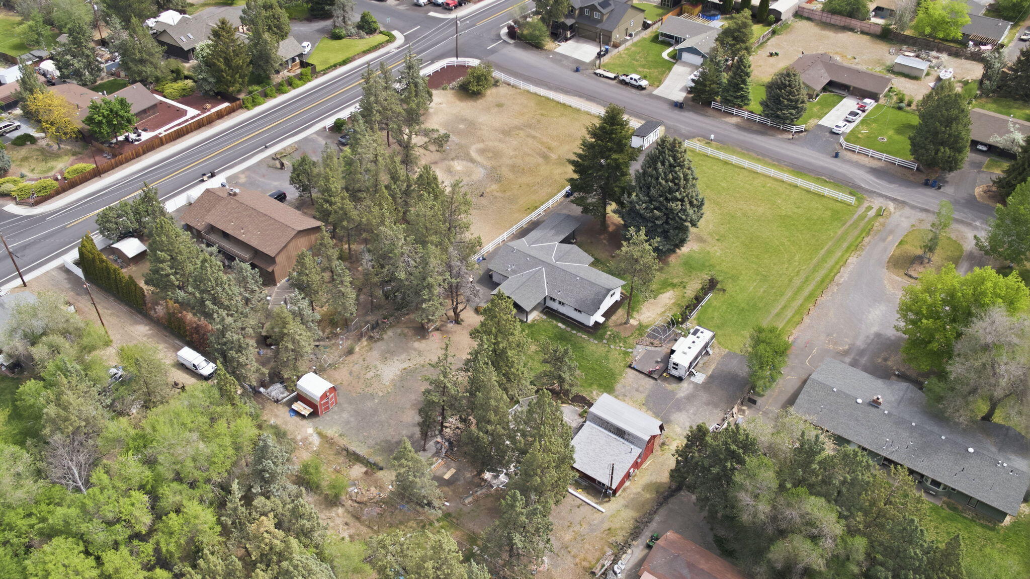 1971 Southwest 25th Street Redmond, OR 97756 - Photo 28 of 30 an aerial view of a house