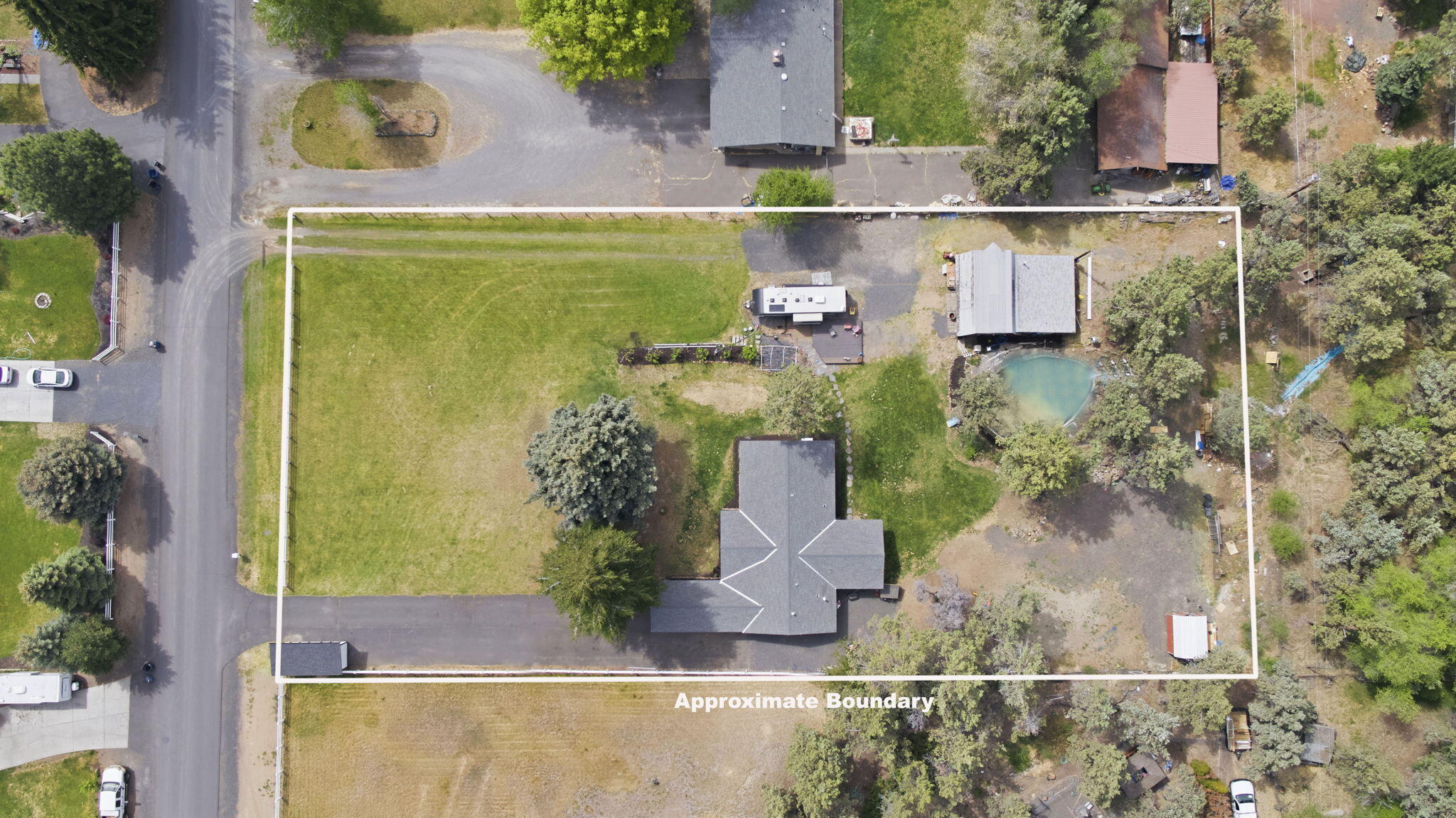 1971 Southwest 25th Street Redmond, OR 97756 - Photo 6 of 30 an aerial view of a house with a yard