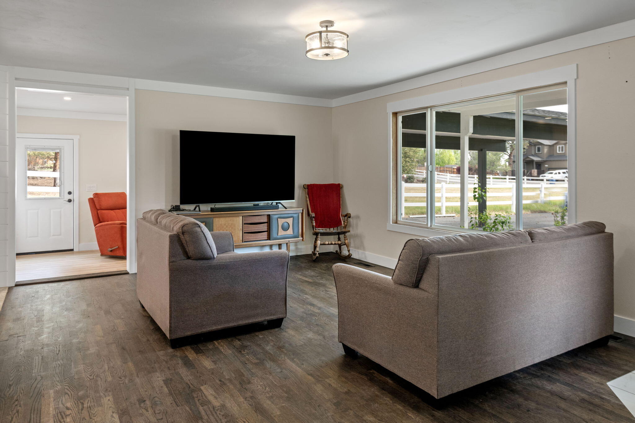 1971 Southwest 25th Street Redmond, OR 97756 - Photo 7 of 30 a living room with furniture and a flat screen tv