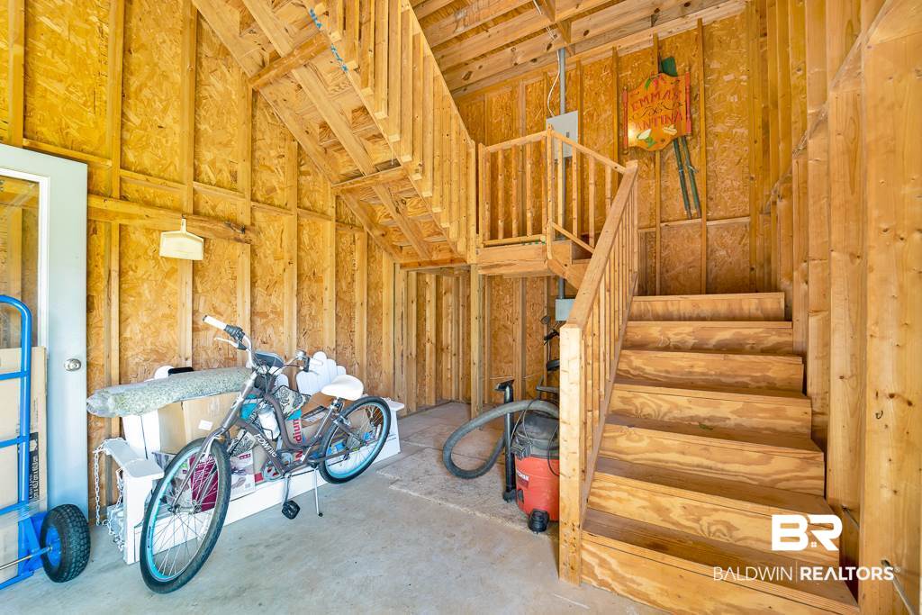 12523 Mary Ann Bch Road Fairhope, AL 36532 - Photo 36 of 41 workshop with staircase