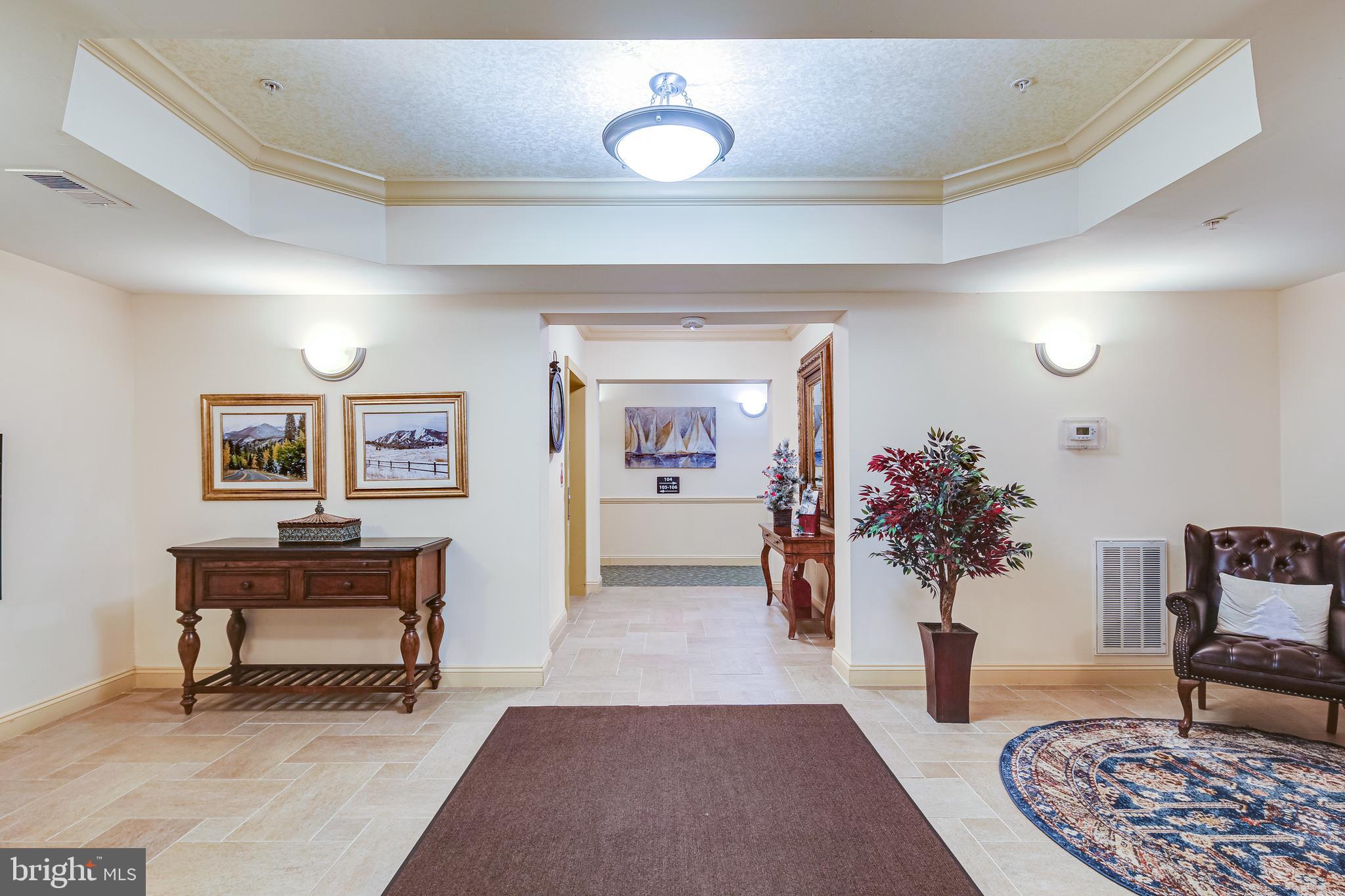 7315 Brookview Road, Unit 208 Elkridge, MD 21075 - Photo 2 of 40 Secure Building Lobby w/Elevator & Mailboxes
