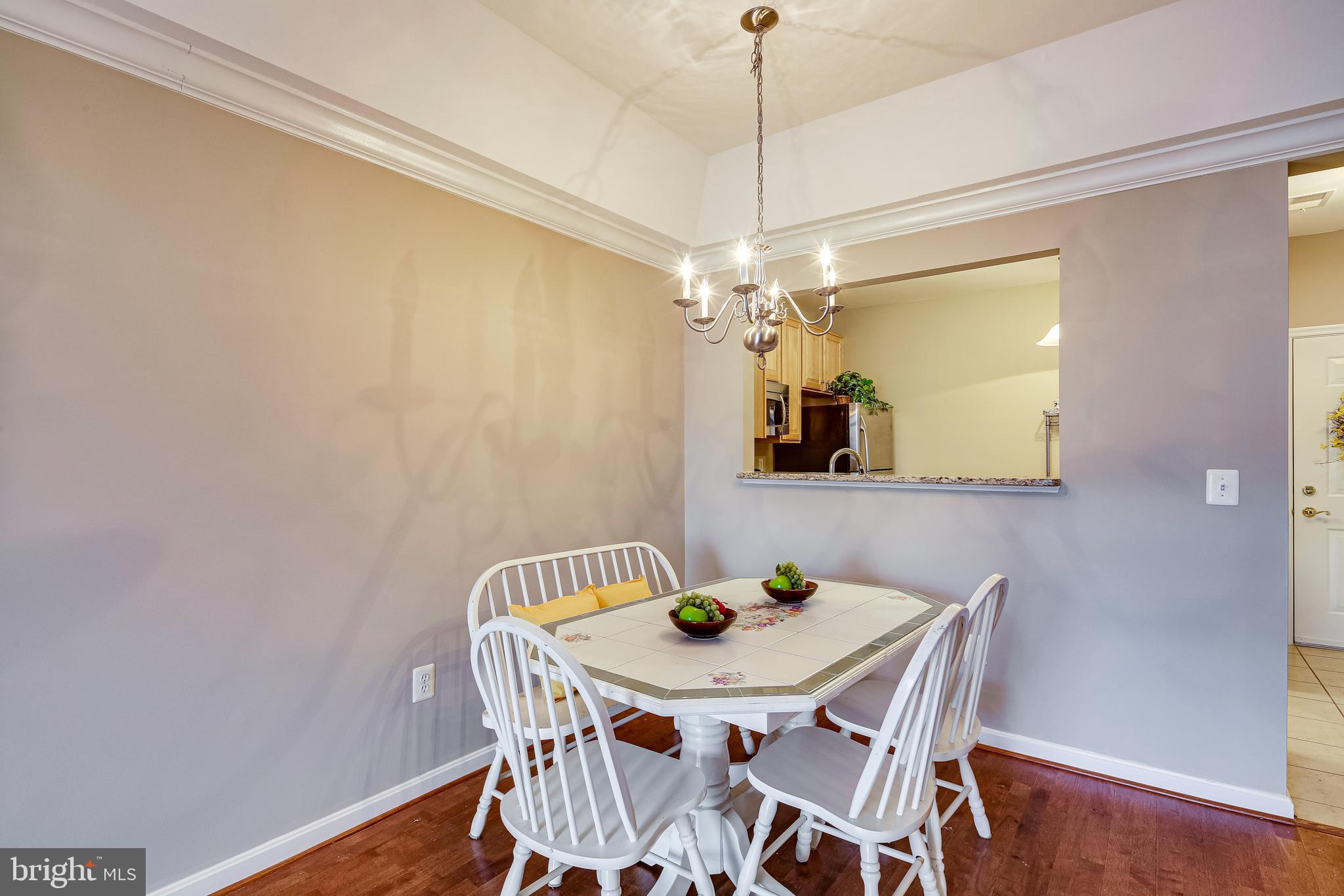 7315 Brookview Road, Unit 208 Elkridge, MD 21075 - Photo 7 of 40 Dining Area with Pass-Thru to Kitchen
