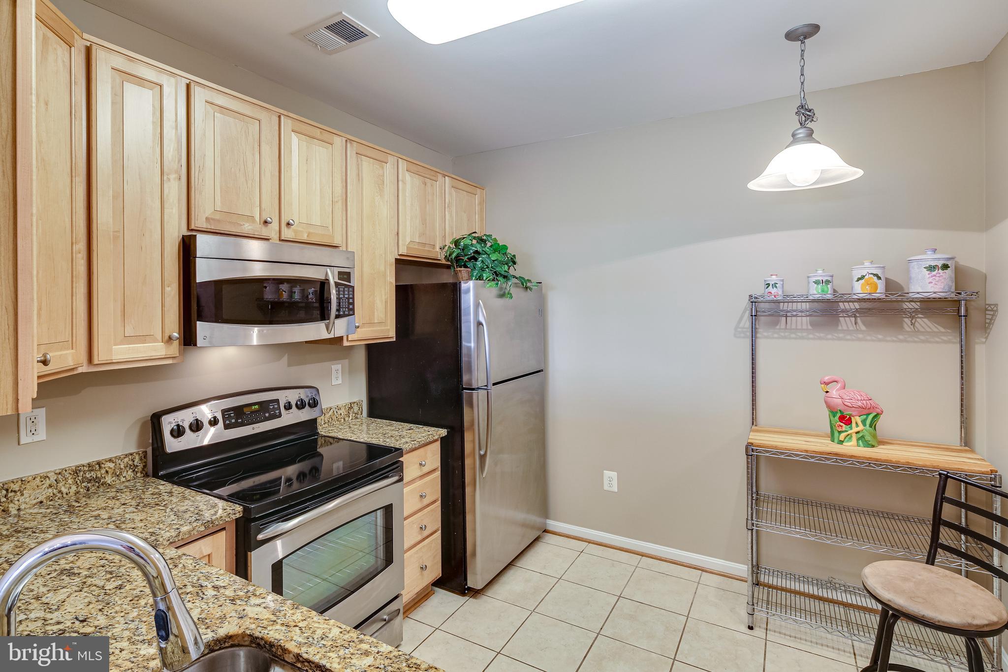 7315 Brookview Road, Unit 208 Elkridge, MD 21075 - Photo 8 of 40 Spacious Kitchen w/Granite Counters