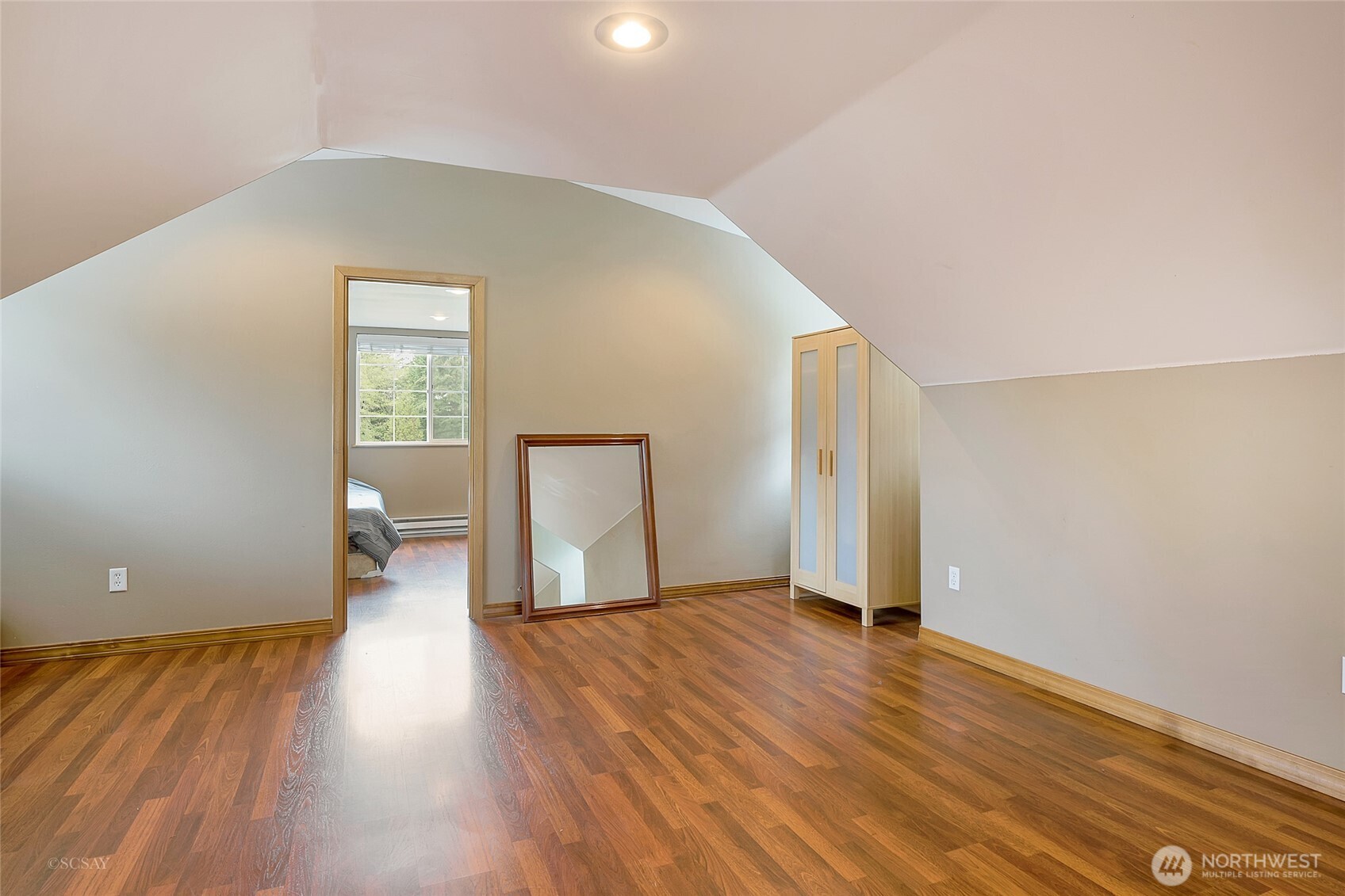 8138 Percie Road Custer, WA 98240 - Photo 36 of 40 a view of empty room with wooden floor