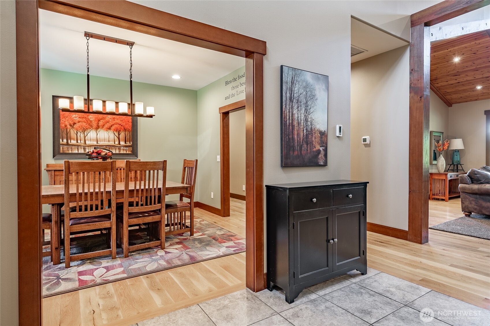 8138 Percie Road Custer, WA 98240 - Photo 8 of 40 a room with furniture a flat screen tv and chairs