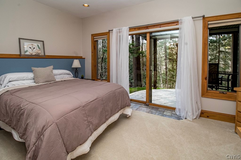 4315 Hepatica Hill Road Pompey, NY 13104 - Photo 25 of 40 Lower level bedroom