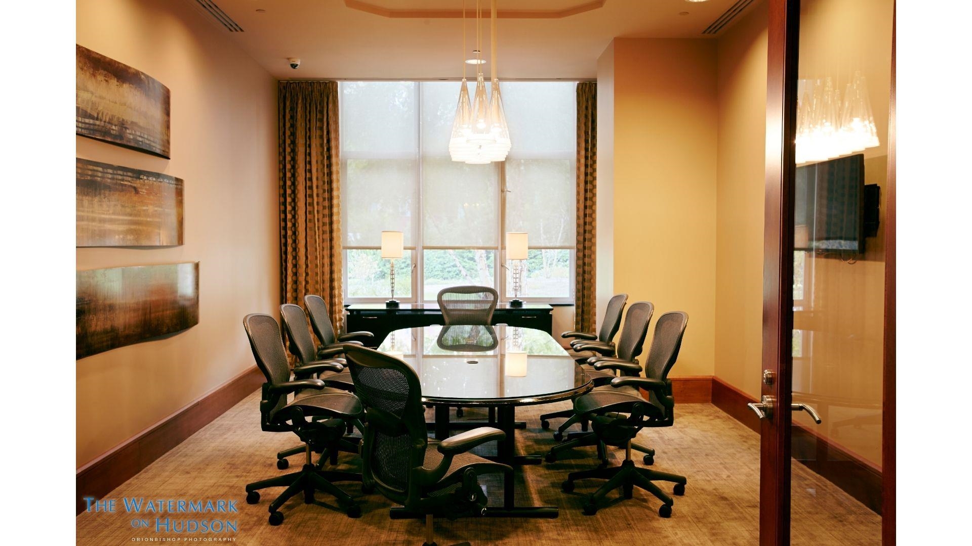 8100 River Road, Unit 1203 North Bergen, NJ 07047 - Photo 27 of 31 a dining room with furniture and wooden floor