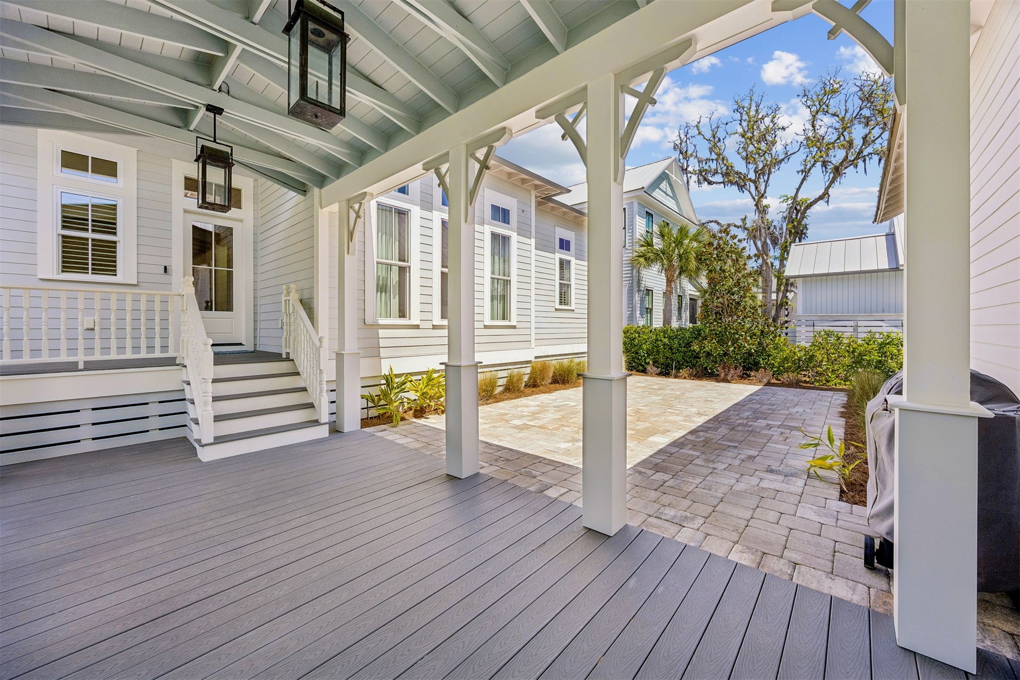 79 Old Well Road Fernandina Beach, FL 32034 - Photo 26 of 45 Back courtyard/room for a pool