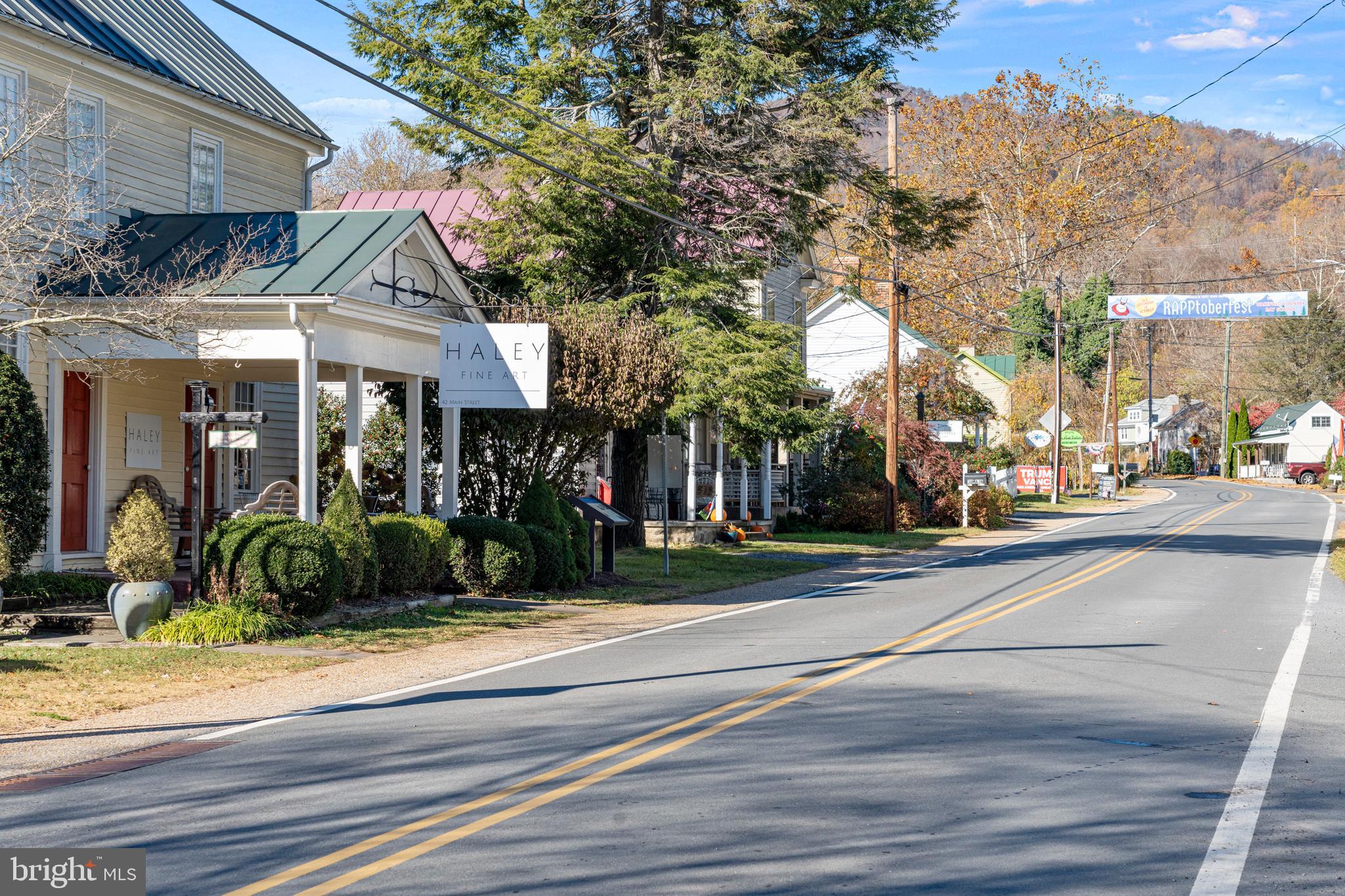 0 Woodward Road Sperryville, VA 22740 - Photo 18 of 22 a view of street along with retail shop and buildings