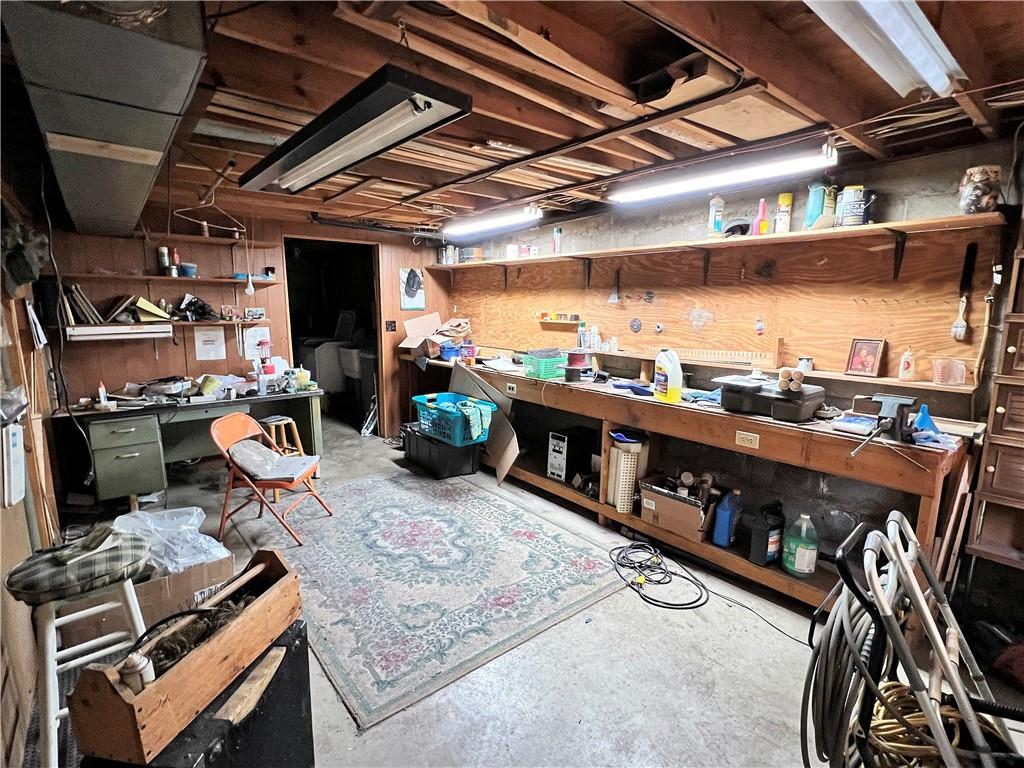 243 Fairview Road Midland, PA 15059 - Photo 15 of 25 Lower Level Workshop