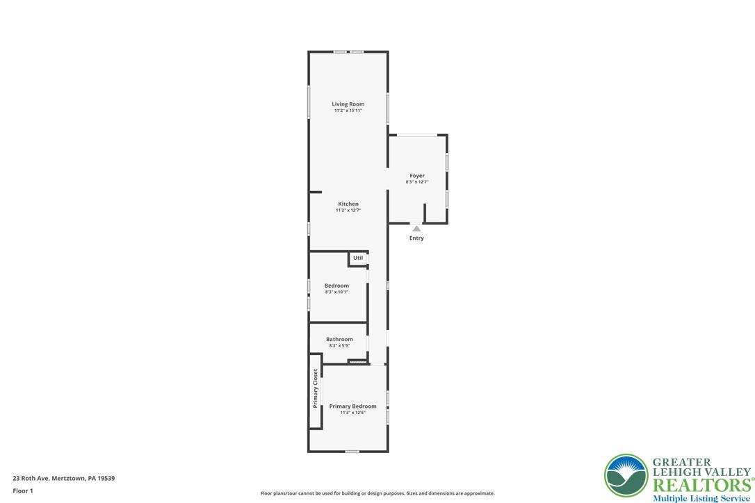 23 Roth Avenue Mertztown, PA 19539 - Photo 29 of 29 a picture of floor plan