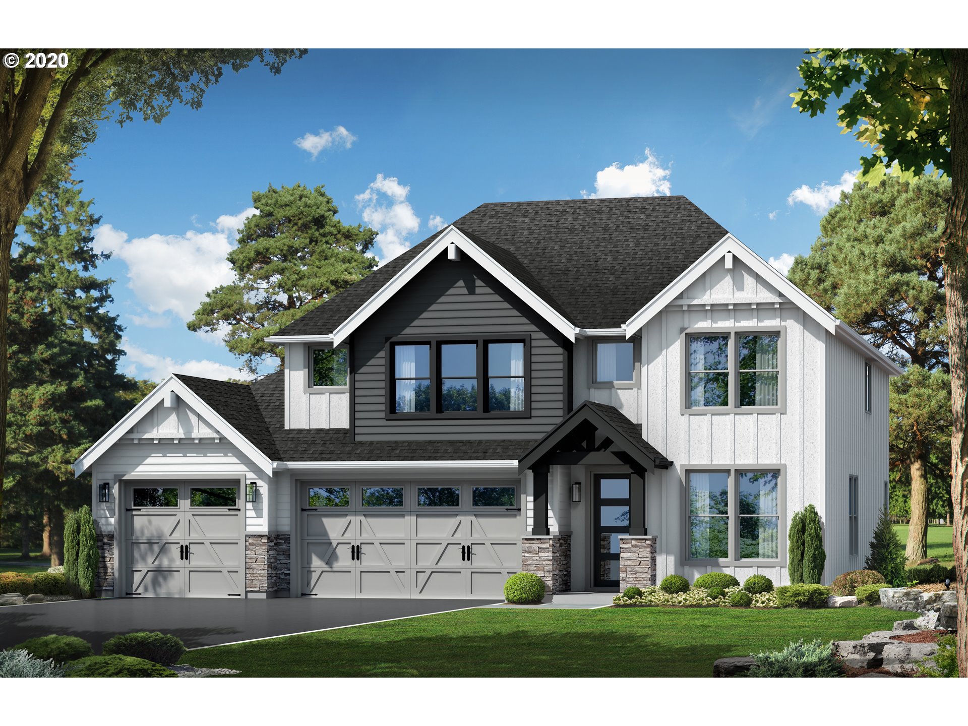 1710 South 44th Avenue Ridgefield, WA 98642 - Photo 1 of 1 a front view of a house with a yard