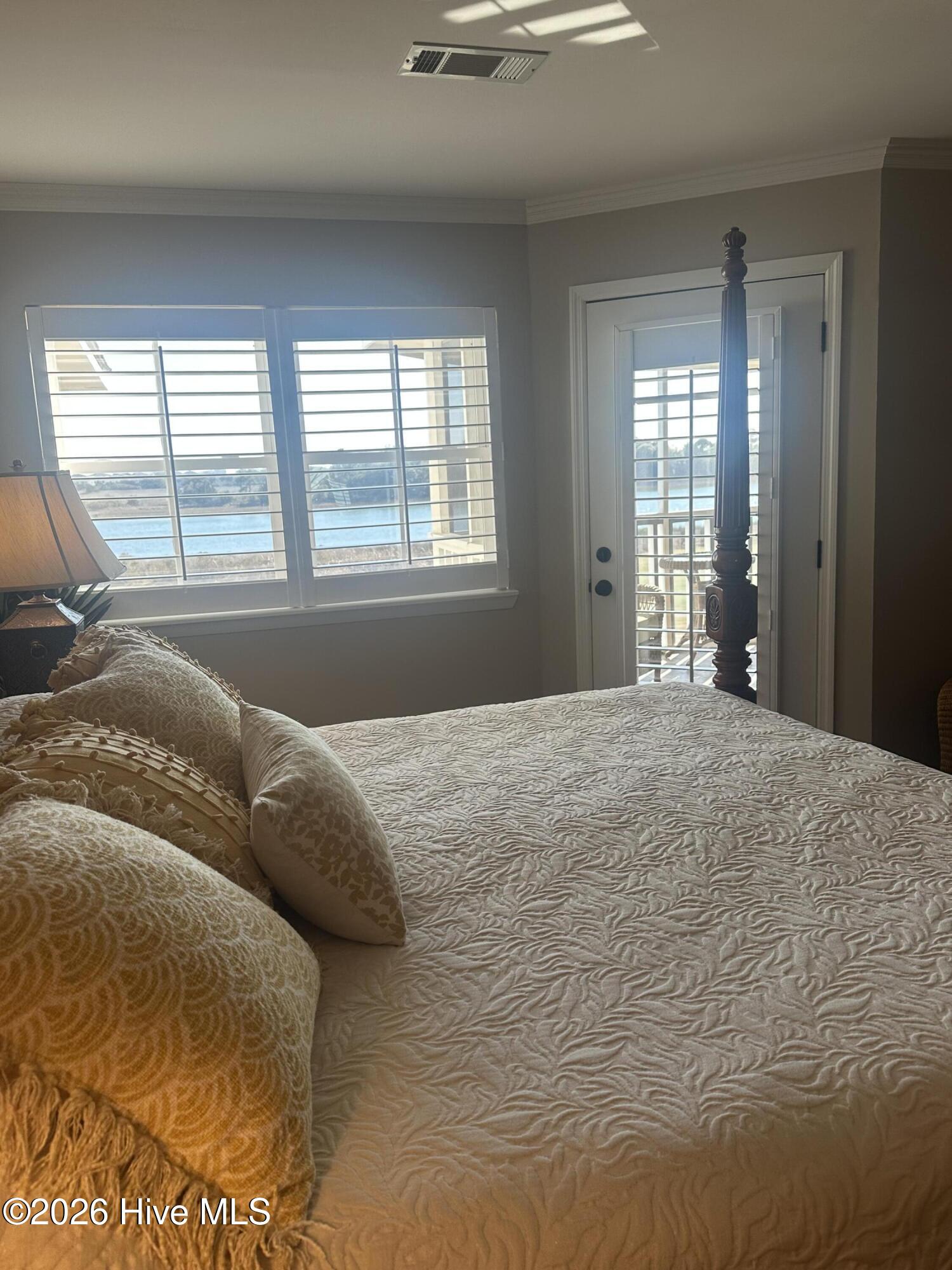 1912 Goose Creek Road Southwest, Unit 4103 Ocean Isle Beach, NC 28469 - Photo 19 of 52 Look right out to the waterway from your bed!