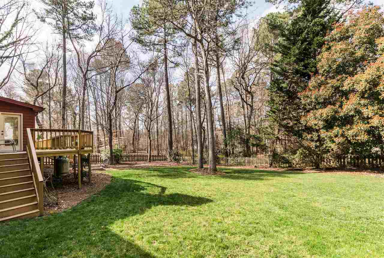 11953 Straight A Way Lane Raleigh, NC 27613 - Photo 24 of 25 Fenced yard!