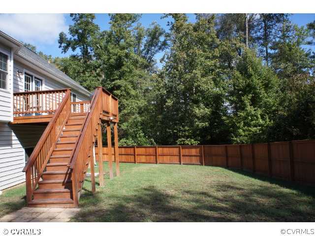 11605 Hillside Road Chester, VA 23831 - Photo 3 of 24 a view of outdoor space and deck