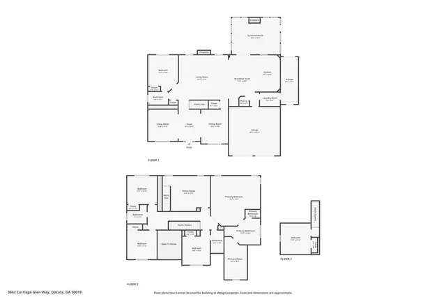 $575,000 | 3642 Carriage Glen Way, Dacula, GA 30019