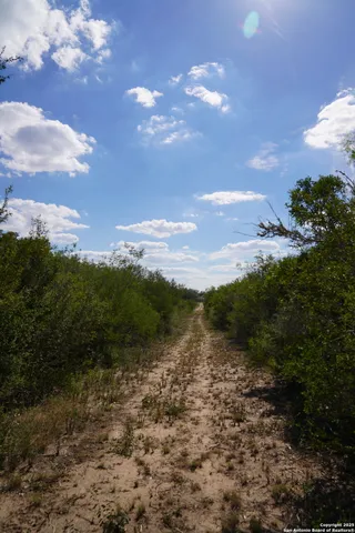 a view of a lake with mountains in the background