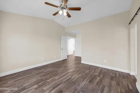 wooden floor in an empty room