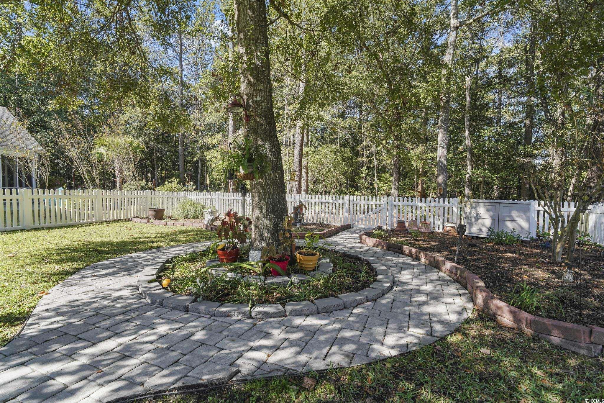 4105 Eva Bay Drive Murrells Inlet, SC 29576 - Photo 36 of 40 View of fenced backyard