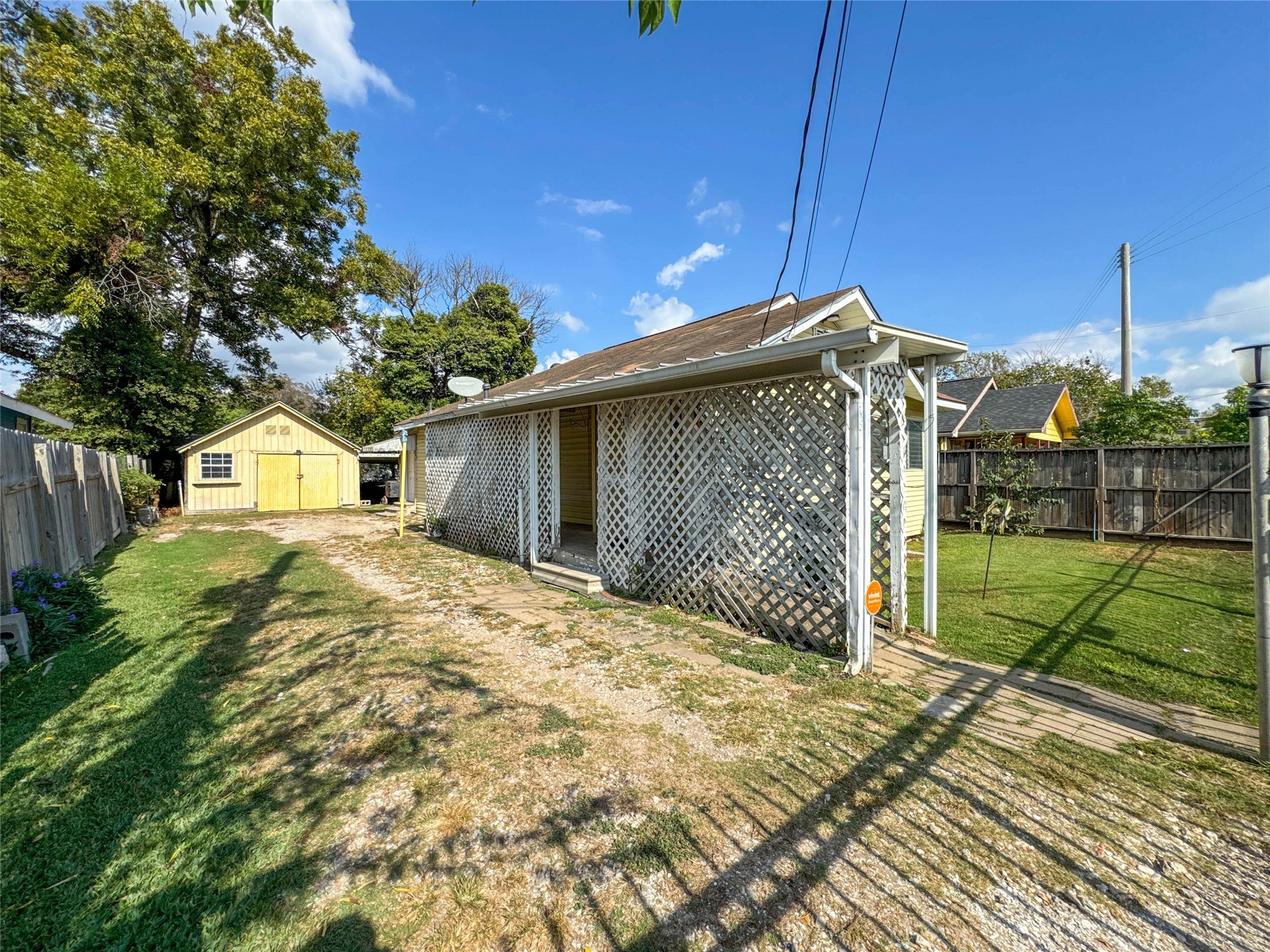 8321 Leander Street Houston, TX 77012 - Photo 23 of 23 a view of a house with a yard