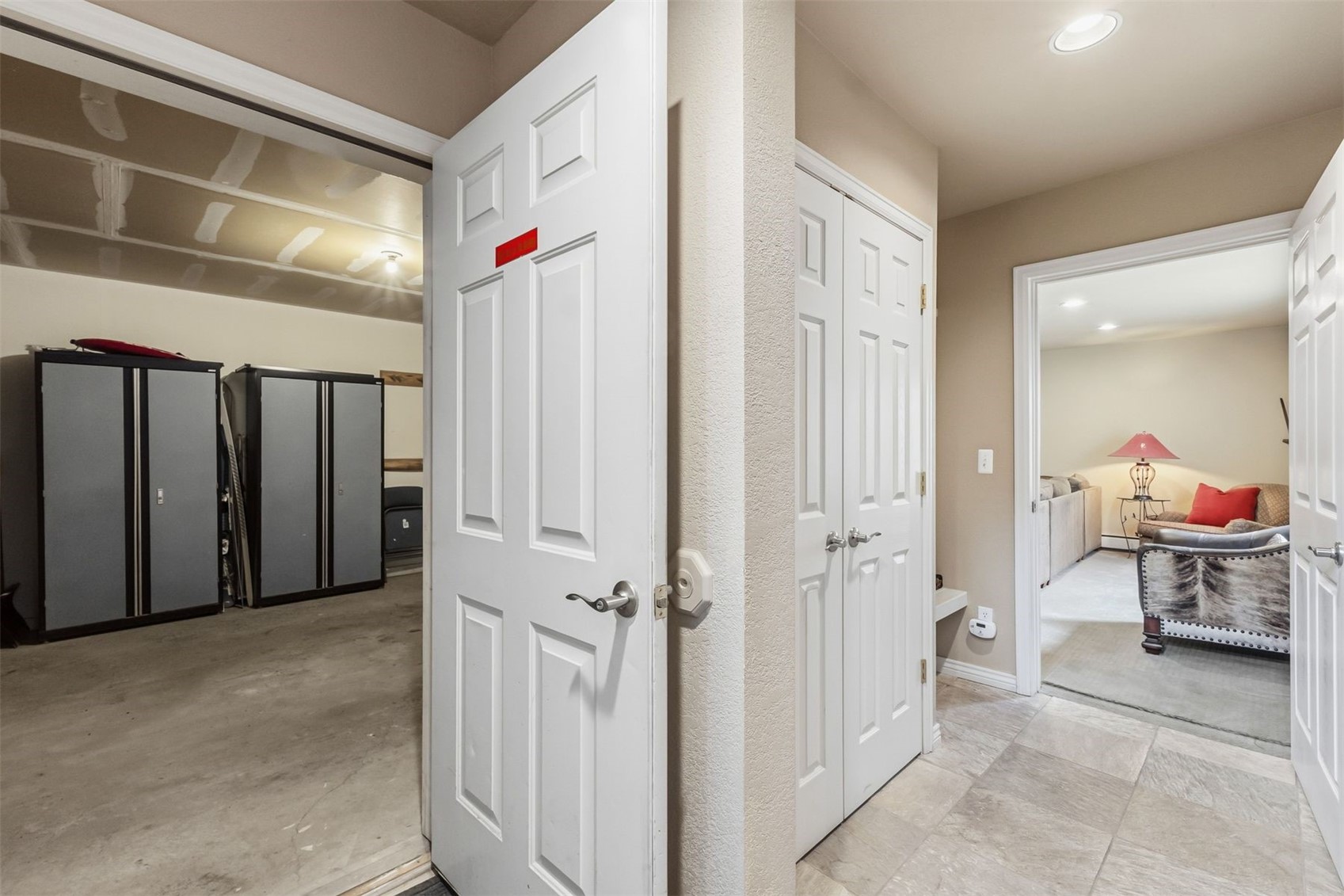 1692 Boreas Pass Road, Unit D Breckenridge, CO 80424 - Photo 22 of 33 1-car attached heated garage, with entrance to lower level and lower living room