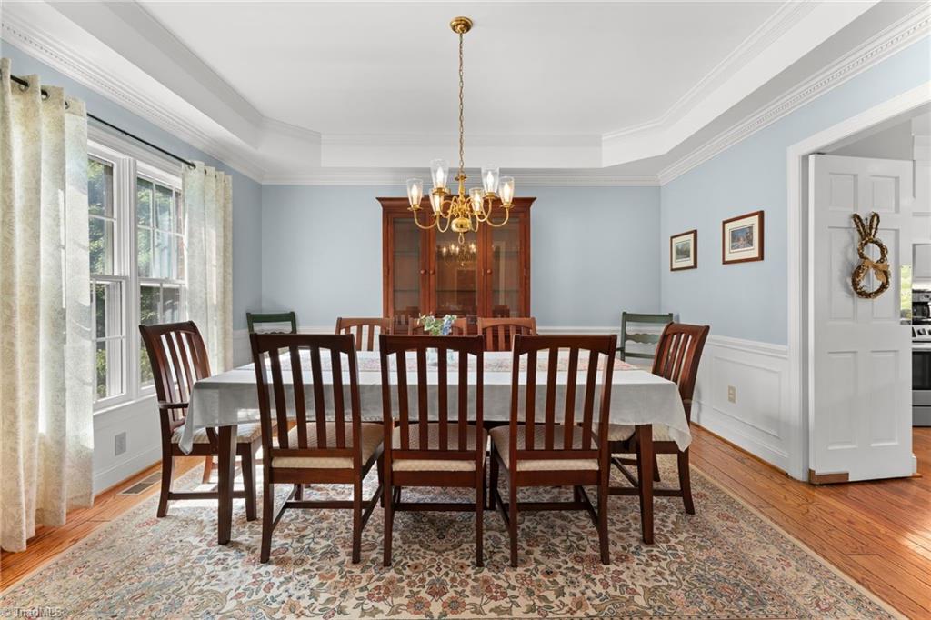 1044 Lasley Road Lewisville, NC 27023 - Photo 11 of 50 Spacious dining area perfect for holidays and hosting