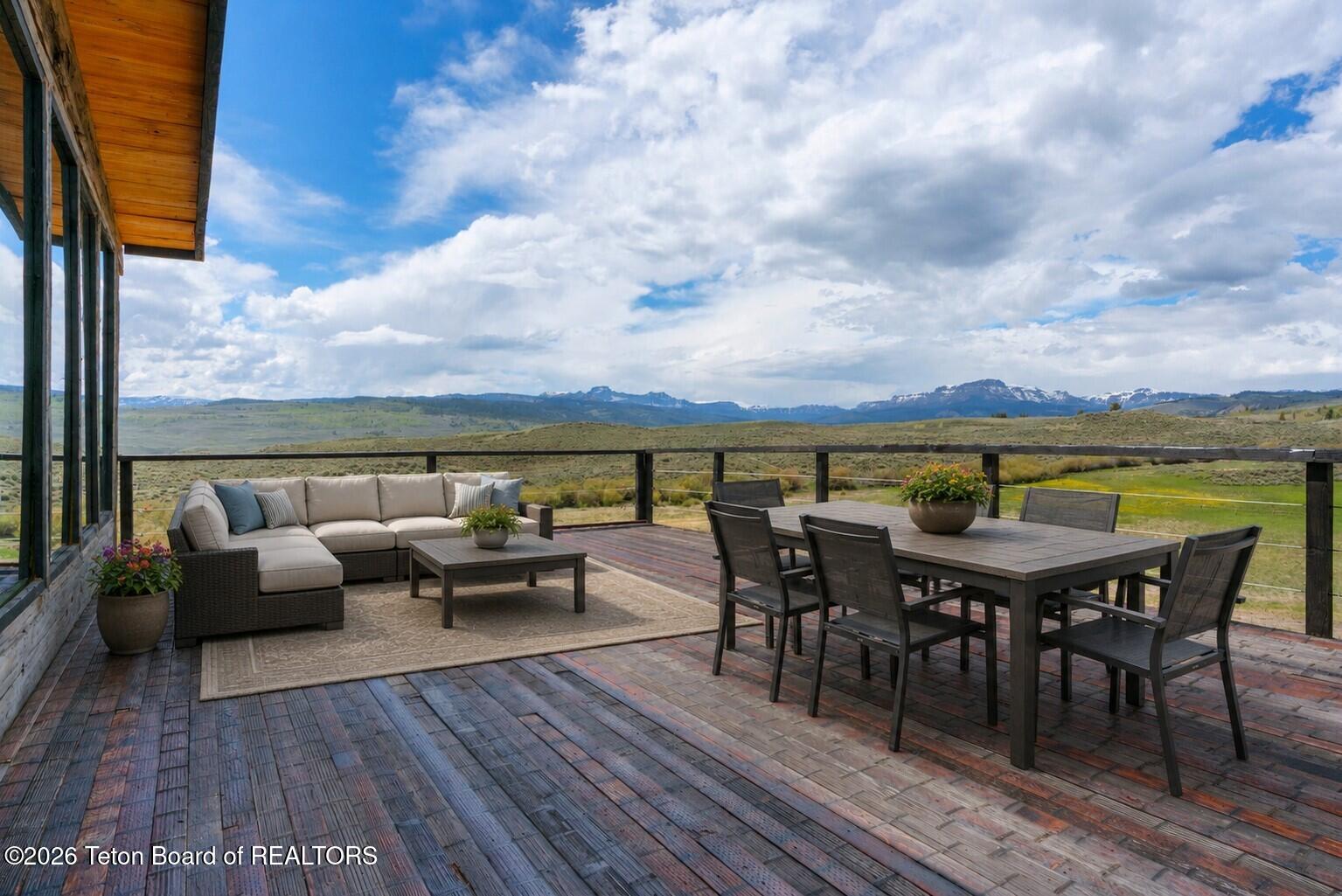 169 Ramshorn Ranch Road Dubois, WY 82513 - Photo 7 of 21 ai deck