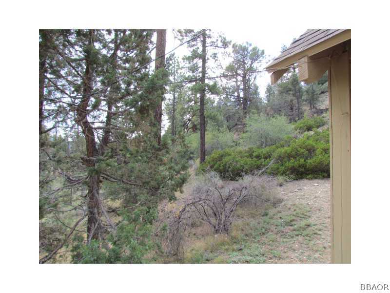 21 Holcomb Valley Road Big Bear Lake, CA 92315 - Photo 18 of 25 a view of a yard with trees in the background