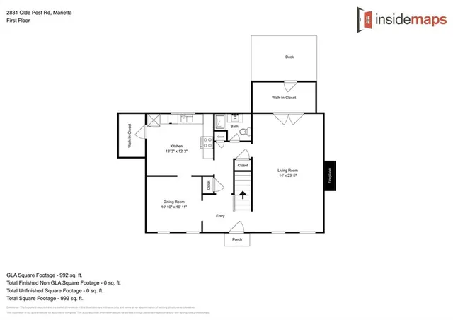 $2,190 | 2831 Olde Post Road Southeast, Marietta, GA 30067
