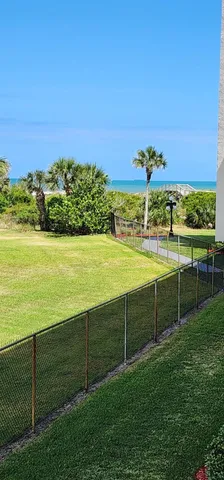 a view of an ocean and beach