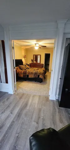 a view of car garage