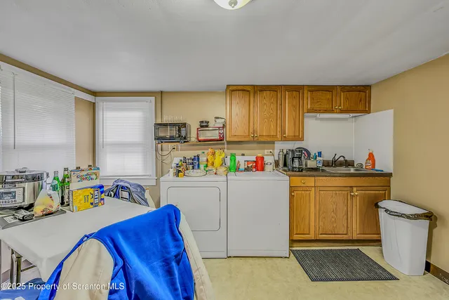 a room with storage and utility