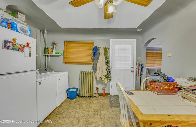 a bedroom with furniture a bed and a window