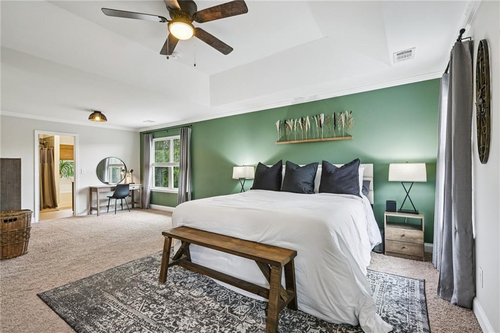 2358 Boulder Road Southeast Atlanta, GA 30316 - Photo 14 of 28 a bed room with a bed and a chair