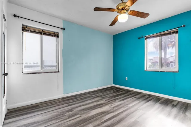 wooden floor in an empty room