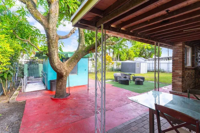 a view of a hallway with pathway