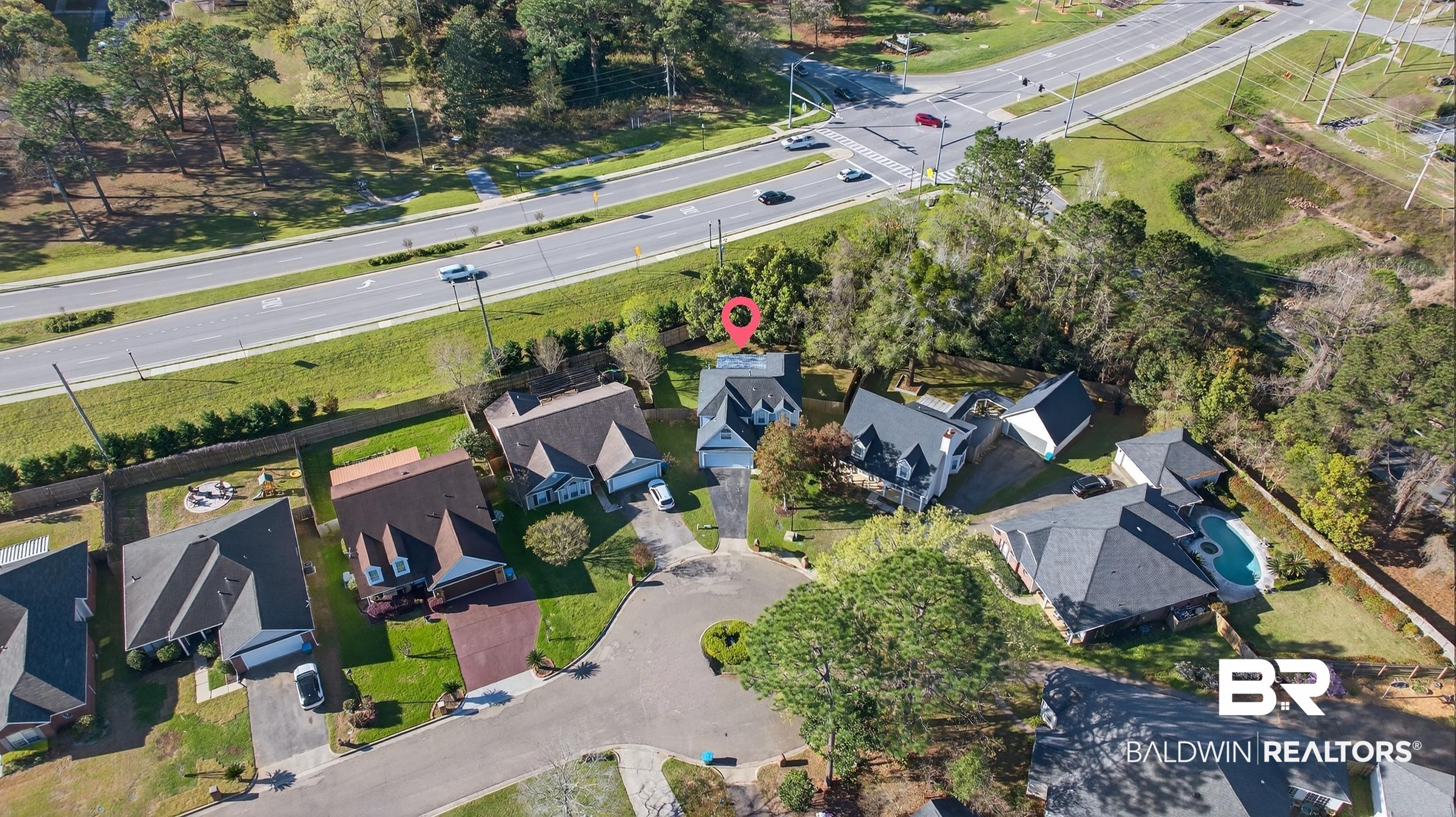7050 Highpointe Place West Daphne, AL 36527 - Photo 64 of 66 Aerial perspective of suburban area