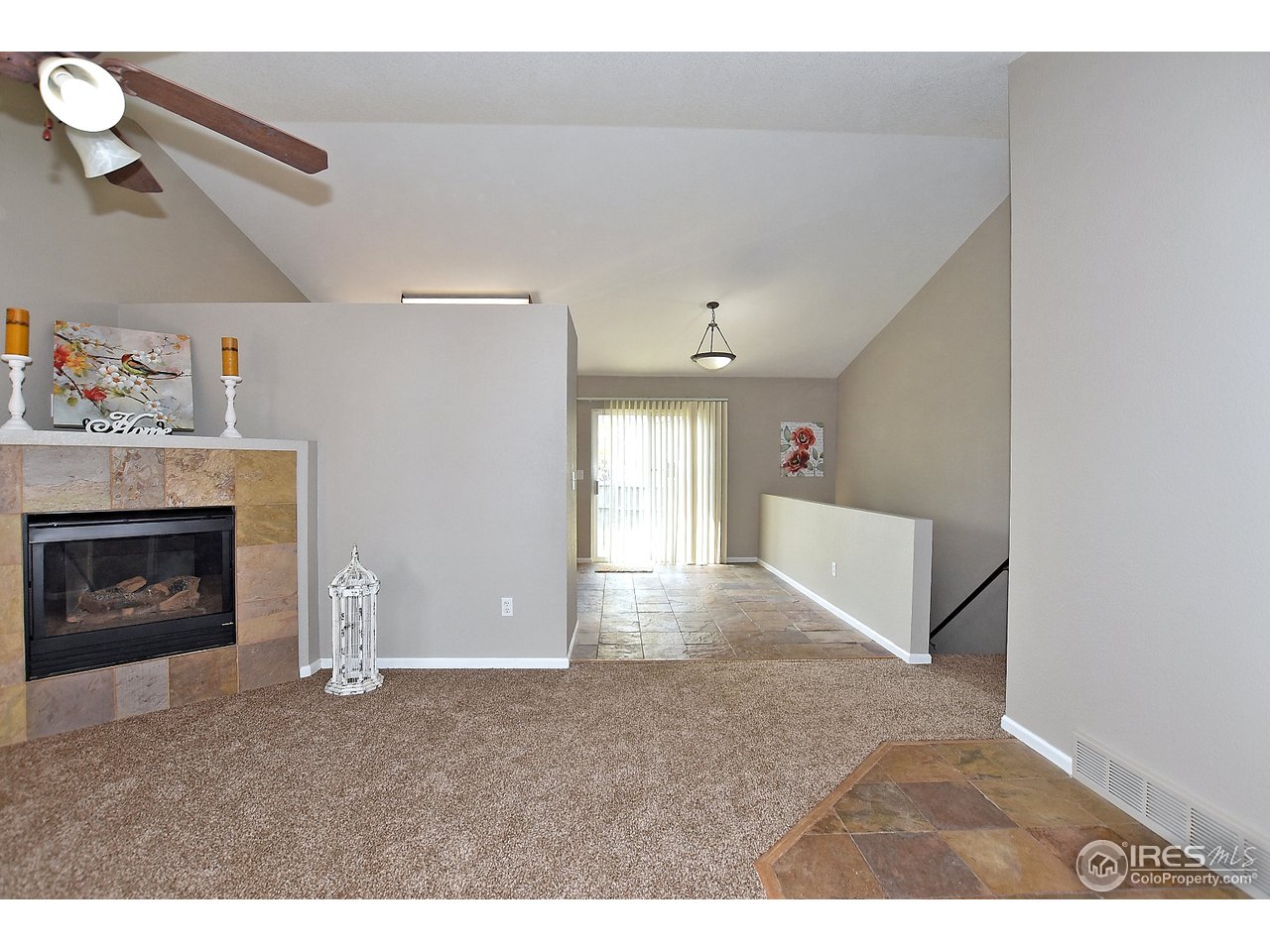 622 East 4th St Road Eaton, CO 80615 - Photo 8 of 40 View of eat in kitchen and basement stairs