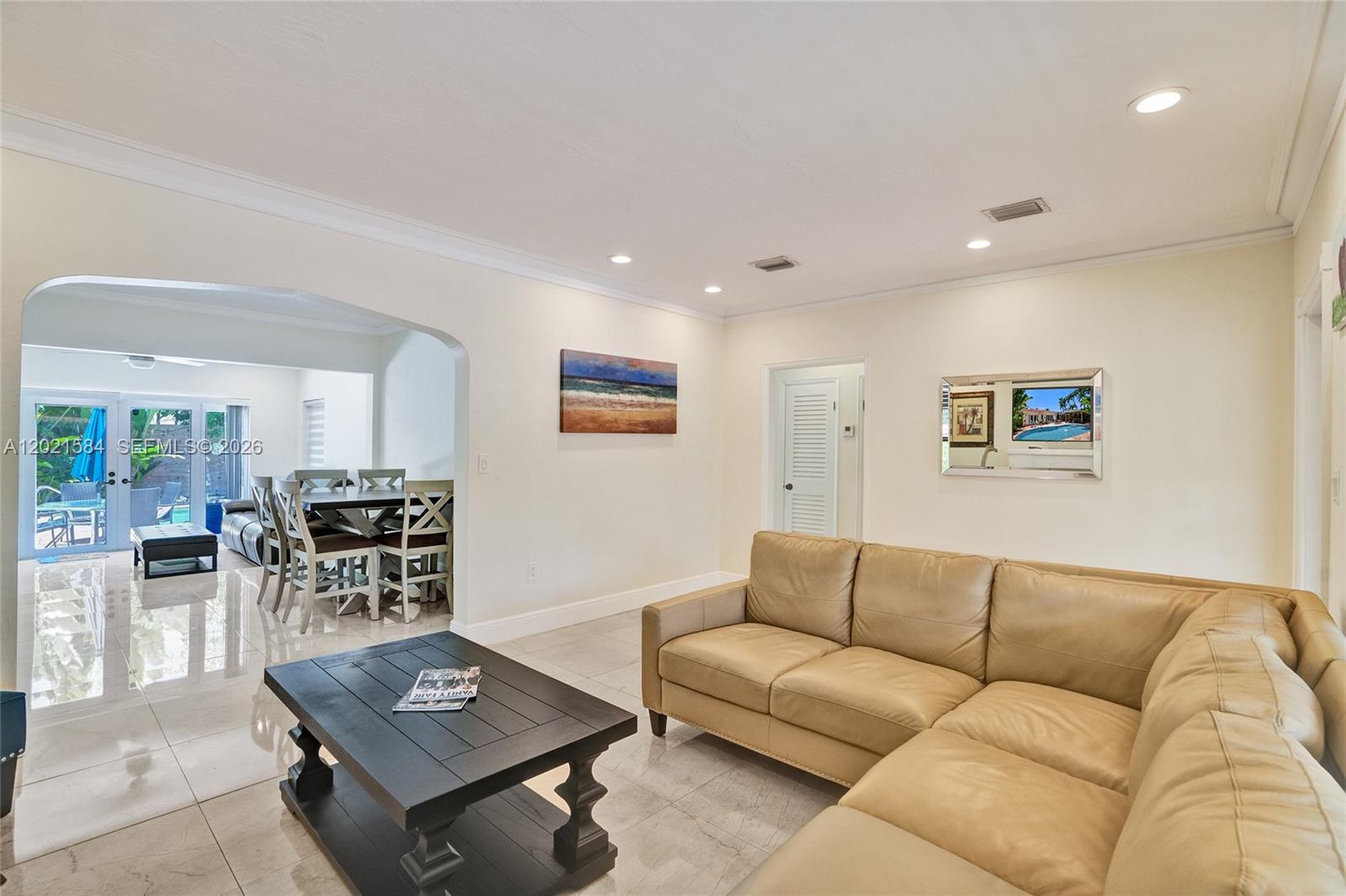 811 Northeast 73rd Street Miami, FL 33138 - Photo 8 of 51 a living room with furniture