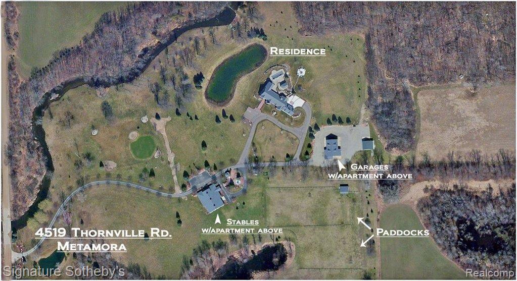 4519 Thornville Road Metamora, MI 48455 - Photo 99 of 99 A GENUINE world-class estate!
