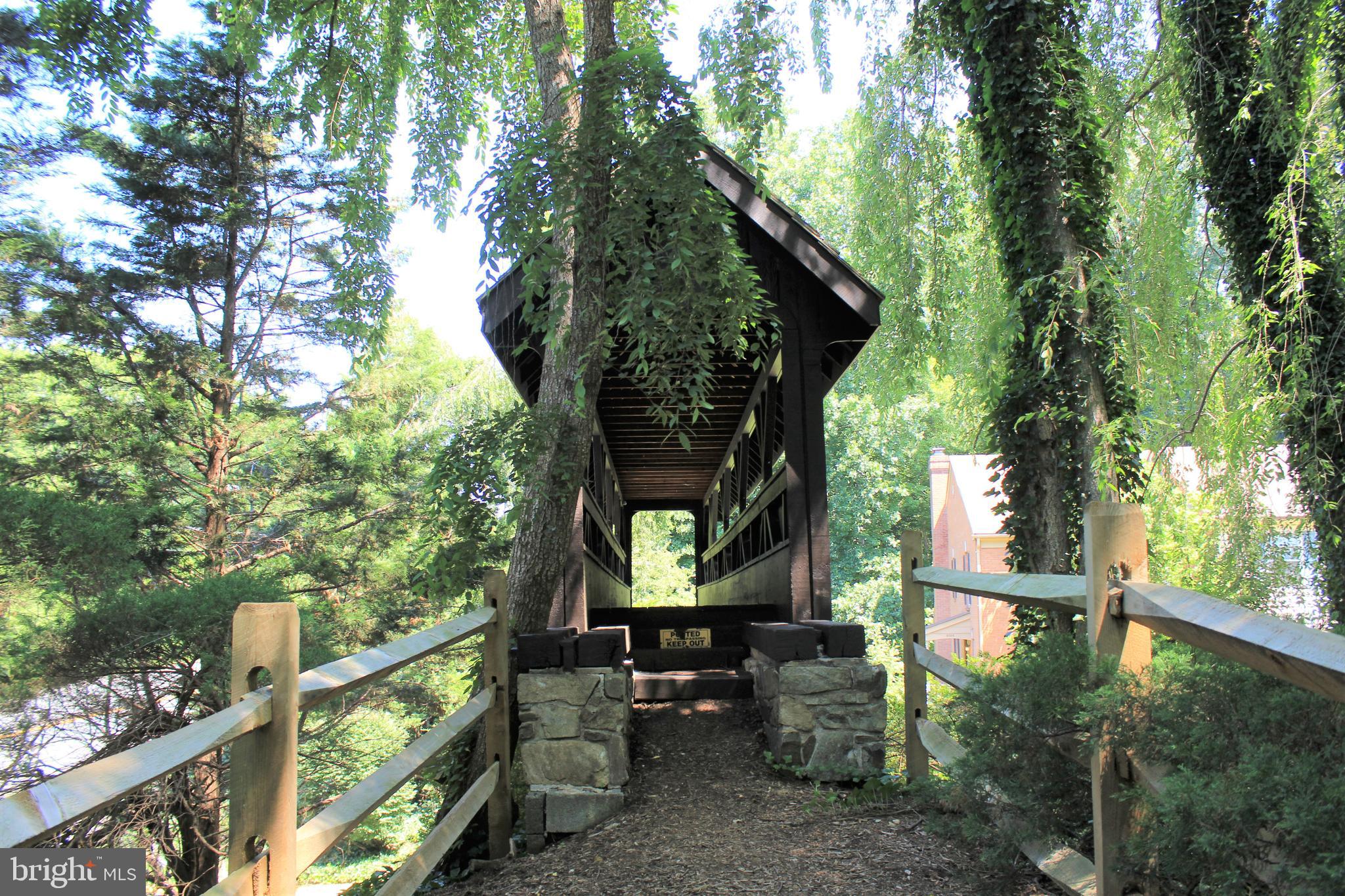 7994 Hidden Bridge Drive Springfield, VA 22153 - Photo 49 of 60 Half mile community trail goes over the Bridge