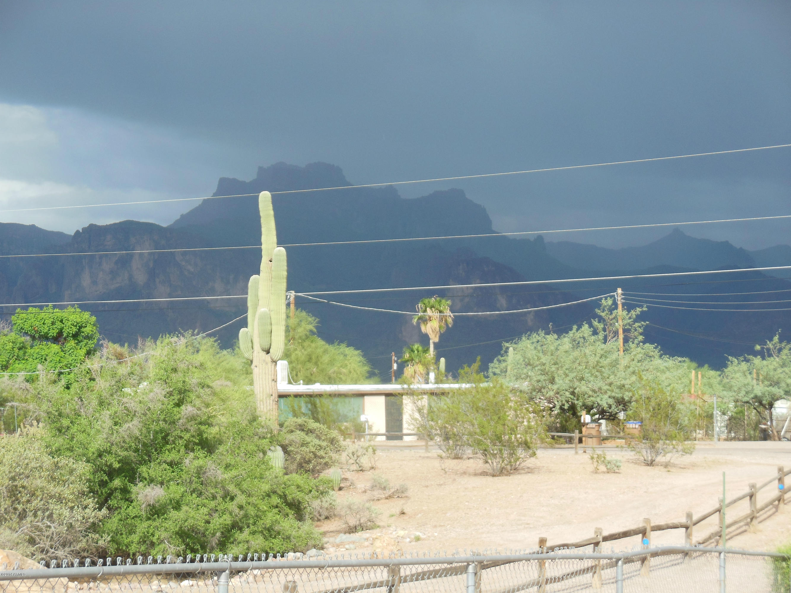 340 South Wickiup Road Apache Junction, AZ 85119 - Photo 6 of 9 Stormy mountain