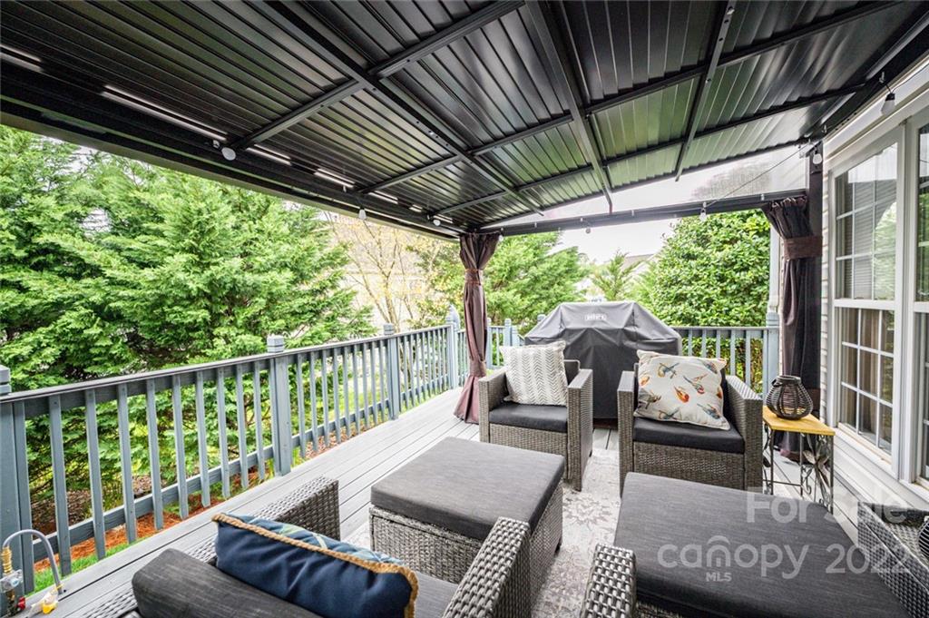 3541 Vandora Springs Road Fort Mill, SC 29708 - Photo 28 of 40 a view of balcony with couch and chairs